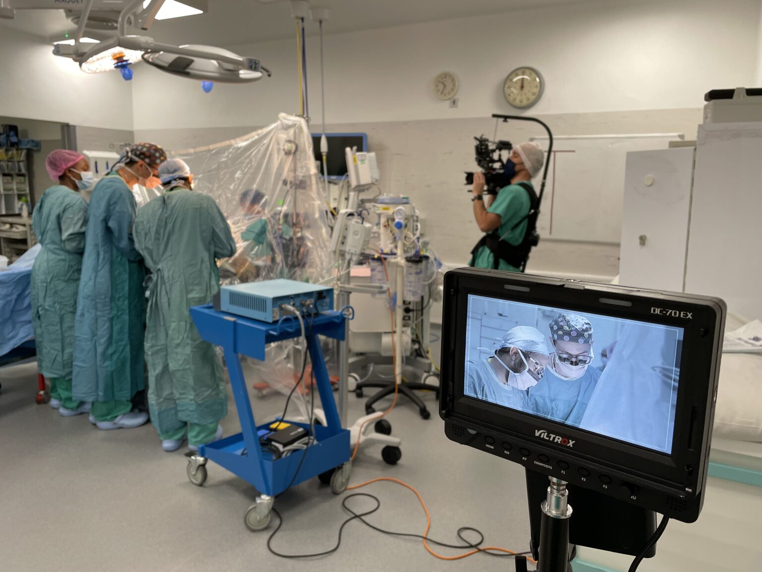 Behind the scenes - operating room