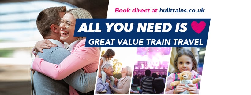 Hull Trains summer campaign banner