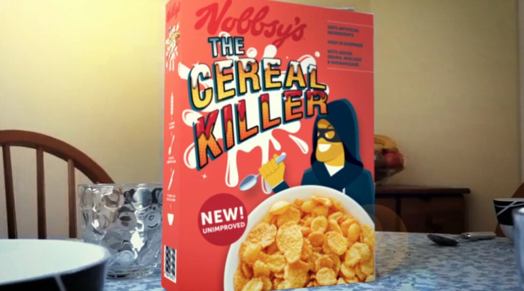 Box of Cereal Killer cereal