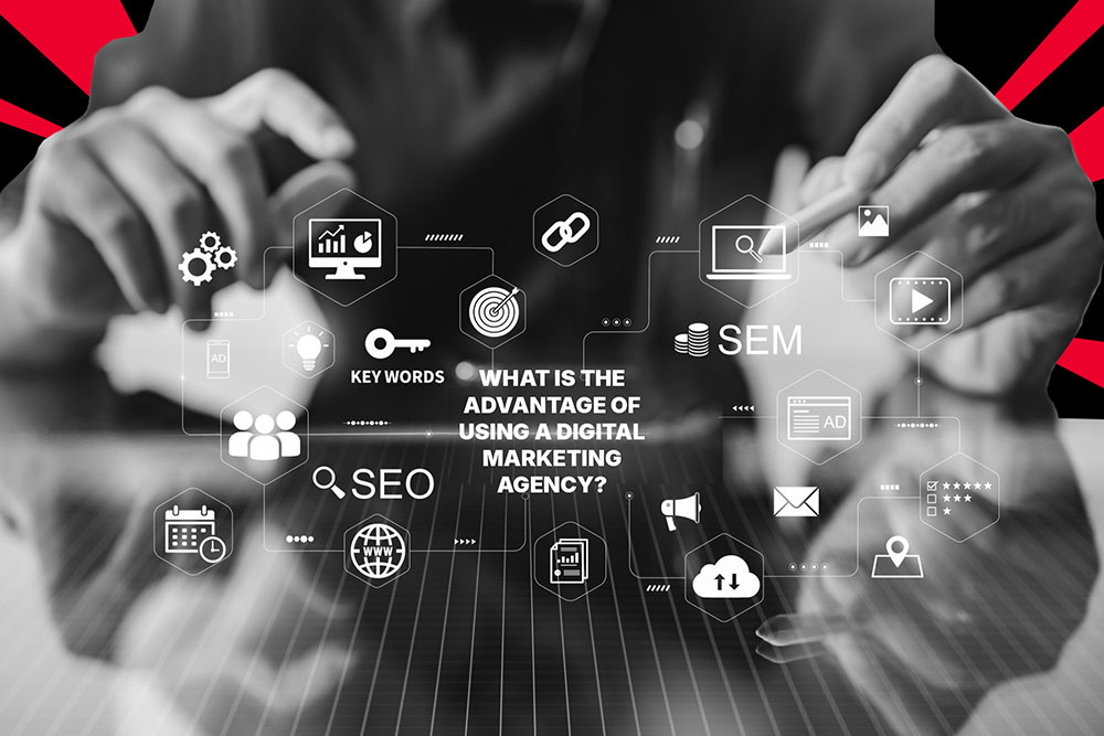 What is the advantage of using a digital marketing agency?